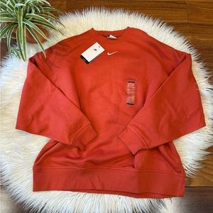 New🌿Nike Oversized Crew-Neck Sweatshirt